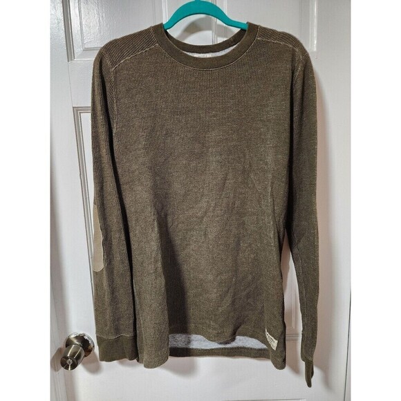 Abercrombie & Fitch Green Pullover Crew Sweaters For Men Size Medium - Picture 9 of 12